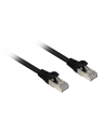 Sharkoon kabel sieciowy RJ45 CAT.6a SFTP LSOH czarny 0,5m - HalogenFree - nr 1