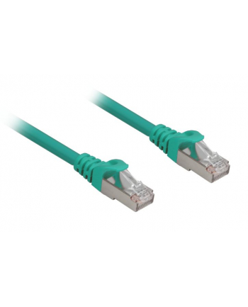 Sharkoon kabel sieciowy RJ45 CAT.6a SFTP LSOH zielony 0,25m - HalogenFree