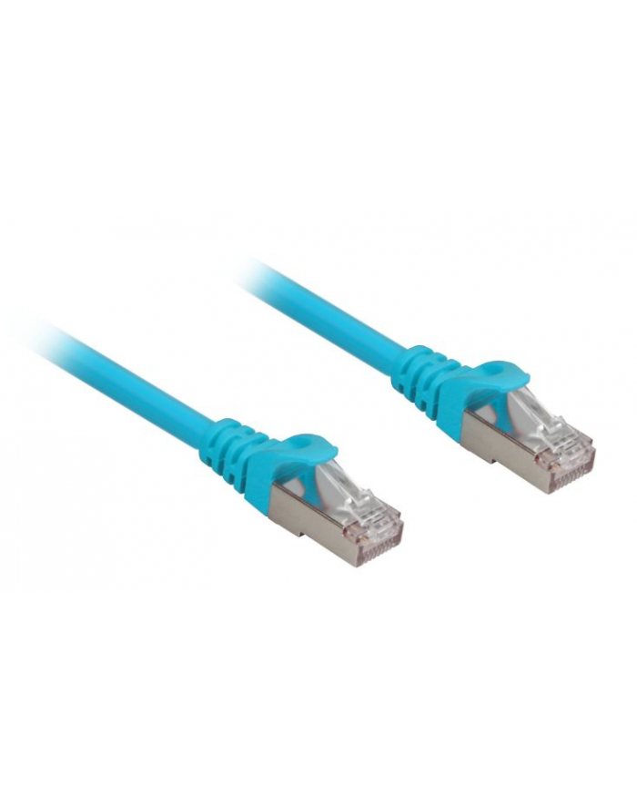 Sharkoon kabel sieciowy RJ45 CAT.6a SFTP LSOH niebieski 0,25m - HalogenFree główny