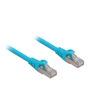 Sharkoon kabel sieciowy RJ45 CAT.6a SFTP LSOH niebieski 0,25m - HalogenFree