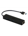 iTec i-tec USB 3.0 Slim HUB 3 Port + Gigabit Ethernet Adapter - nr 20