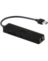 iTec i-tec USB 3.0 Slim HUB 3 Port + Gigabit Ethernet Adapter - nr 58