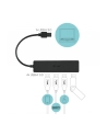 iTec i-tec USB 3.0 SLIM HUB 4 Port passive - Black - nr 17