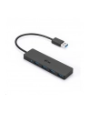 iTec i-tec USB 3.0 SLIM HUB 4 Port passive - Black - nr 22