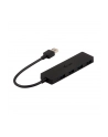 iTec i-tec USB 3.0 SLIM HUB 4 Port passive - Black - nr 28