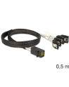 Delock Kabel Mini SAS HD SFF-8643 > 4 x SATA 7 Pin 0.5m - nr 30