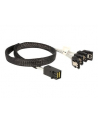 Delock Kabel Mini SAS HD SFF-8643 > 4 x SATA 7 Pin 0.5m - nr 32