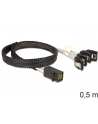 Delock Kabel Mini SAS HD SFF-8643 > 4 x SATA 7 Pin 0.5m - nr 16