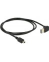 Delock kabel Easy USB 2.0 AM > USB 2.0 mini, 1m, kątowy góra/dół, czarny - nr 7