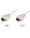 ASSMANN Kabel połączeniowy RS232 1:1 Typ DSUB9/DSUB9 M/M beżowy 2m - nr 2
