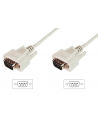 ASSMANN Kabel połączeniowy RS232 1:1 Typ DSUB9/DSUB9 M/M beżowy 2m - nr 4