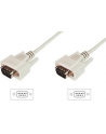 ASSMANN Kabel połączeniowy RS232 1:1 Typ DSUB9/DSUB9 M/M beżowy 2m - nr 7