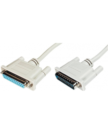 ASSMANN Kabel przedłużający LPT Typ DSUB25/DSUB25 M/Ż beżowy 5m
