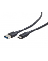 Gembird kabel USB 3.0 AM -> USB TYPE-C(M) 1m, czarny - nr 3