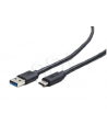 Gembird kabel USB 3.0 AM -> USB TYPE-C(M) 1m, czarny - nr 5