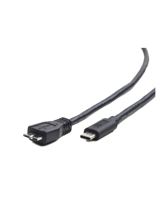Gembird kabel USB 3.0 BM -> USB TYPE-C(M) 1m, czarny główny