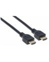 Manhattan Kabel monitorowy HDMI/HDMI V2.0 M/M Ethernet 1m czarny - nr 11