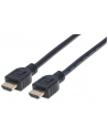 Manhattan Kabel monitorowy HDMI/HDMI V2.0 M/M Ethernet 1m czarny - nr 13