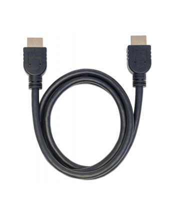 Manhattan Kabel monitorowy HDMI/HDMI V2.0 M/M Ethernet 1m czarny