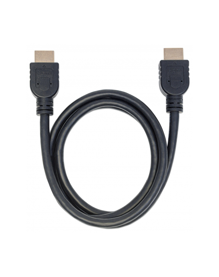 Manhattan Kabel monitorowy HDMI/HDMI V2.0 M/M Ethernet 1m czarny główny