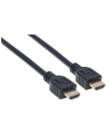 Manhattan Kabel monitorowy HDMI/HDMI V2.0 M/M Ethernet 1m czarny - nr 23