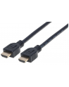 Manhattan Kabel monitorowy HDMI/HDMI V2.0 M/M Ethernet 1m czarny - nr 24