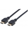 Manhattan Kabel monitorowy HDMI/HDMI V2.0 M/M Ethernet 2m czarny - nr 1