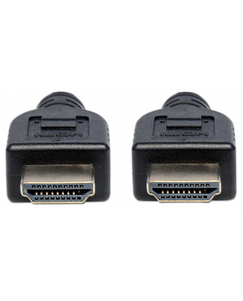 Manhattan Kabel monitorowy HDMI/HDMI V2.0 M/M Ethernet 2m czarny
