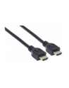 Manhattan Kabel monitorowy HDMI/HDMI V2.0 M/M Ethernet 2m czarny - nr 27