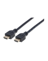 Manhattan Kabel monitorowy HDMI/HDMI V2.0 M/M Ethernet 2m czarny - nr 43