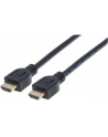 Manhattan Kabel monitorowy HDMI/HDMI V2.0 M/M Ethernet 3m czarny - nr 29