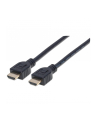 Manhattan Kabel monitorowy HDMI/HDMI V2.0 M/M Ethernet 5m czarny - nr 36