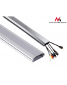 Maclean MC-693 S Listwa maskująca do kabli 60x20x750mm Aluminium łatwe otw. i za - nr 22