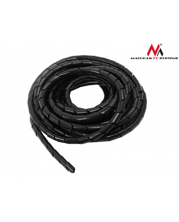 Maclean MCTV-685 Osłona maskująca na kable (8.7*10mm) 3m czarna spirala