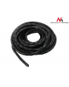 Maclean MCTV-685 Osłona maskująca na kable (8.7*10mm) 3m czarna spirala - nr 1