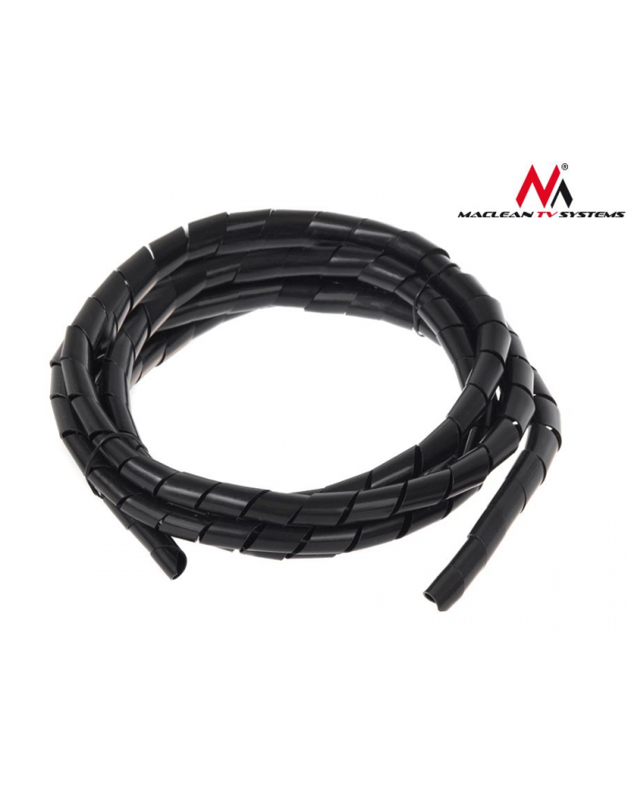Maclean MCTV-686 Osłona maskująca na kable (14.6*16mm) 3m czarna spirala główny