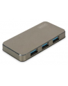 DIGITUS HUB/Koncentrator 4-portowy USB 3.0 SuperSpeed, aktywny, HQ aluminium - nr 2