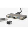 DIGITUS HUB/Koncentrator 4-portowy USB 3.0 SuperSpeed, aktywny, HQ aluminium - nr 3