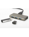 DIGITUS HUB/Koncentrator 4-portowy USB 3.0 SuperSpeed, aktywny, HQ aluminium - nr 5
