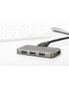 DIGITUS HUB/Koncentrator 4-portowy USB 3.0 SuperSpeed, aktywny, HQ aluminium - nr 8
