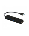 iTec i-tec USB 3.0 Slim HUB 3 Port + Gigabit Ethernet Adapter - nr 1