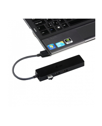iTec i-tec USB 3.0 Slim HUB 3 Port + Gigabit Ethernet Adapter