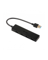 iTec i-tec USB 3.0 SLIM HUB 4 Port passive - Black - nr 24