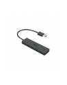 iTec i-tec USB 3.0 SLIM HUB 4 Port passive - Black - nr 34