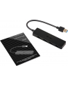 iTec i-tec USB 3.0 SLIM HUB 4 Port passive - Black - nr 39