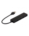 iTec i-tec USB 3.0 SLIM HUB 4 Port passive - Black - nr 44
