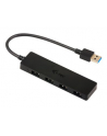 iTec i-tec USB 3.0 SLIM HUB 4 Port passive - Black - nr 45
