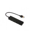 iTec i-tec USB 3.0 SLIM HUB 4 Port passive - Black - nr 47