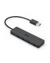 iTec i-tec USB 3.0 SLIM HUB 4 Port passive - Black - nr 56