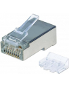 Intellinet Network Solutions Intellinet Wtyk modularny RJ45 8P8C Cat6A STP na drut i linkę słoik 70 szt - nr 10